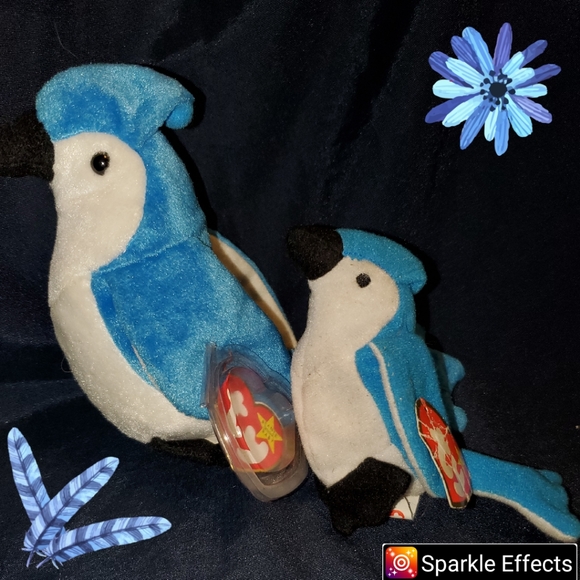 Bundle "ROCKET" Beanie Babies Collection - Picture 2 of 7